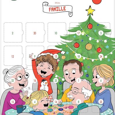 Calendrier de l'avent 25 Jeux en Famille