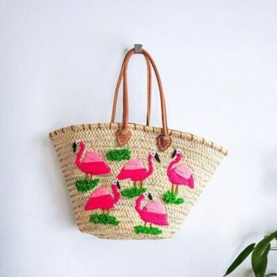 Bolsos de paja marroquíes tejidos a mano: bolso artesanal ecológico