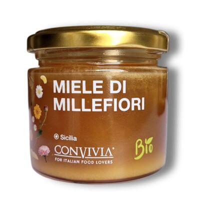 Miel de fleurs sauvages bio 250g