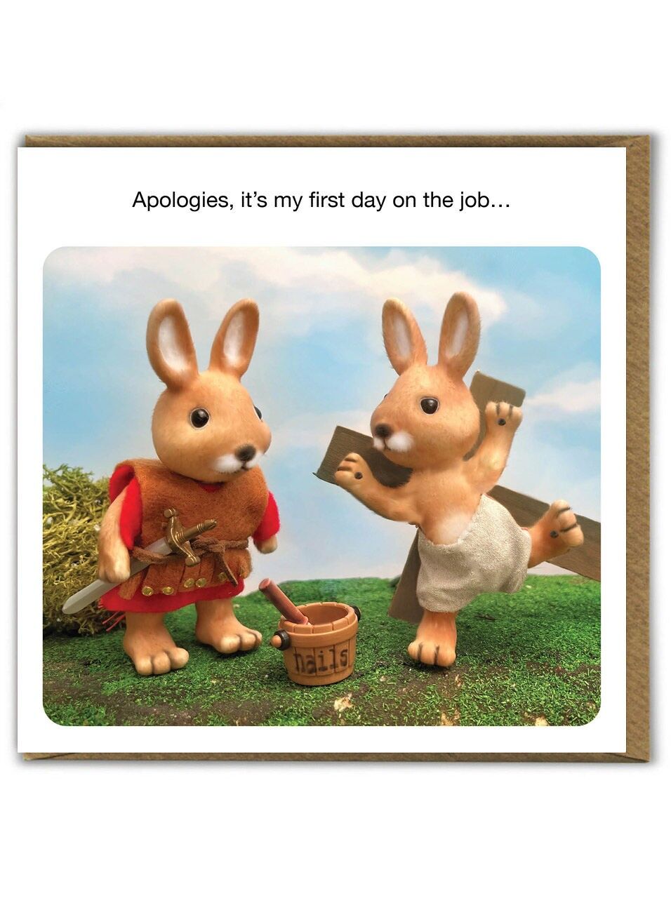 Divertente biglietto di Pasqua - Primo giorno di Forest Fr1ends