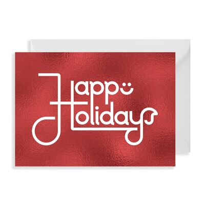 Happy Holidays - Pack of 5