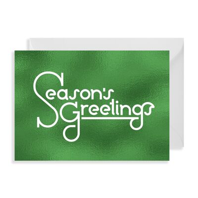 Seasons Greetings - Single Card