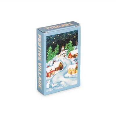 Mini puzzle Festive Village - Trevell - 99 pièces