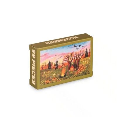 Mini puzzle November – Trevell – 99 pièces