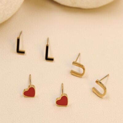 Stainless Steel Earrings - Eternal Elegance