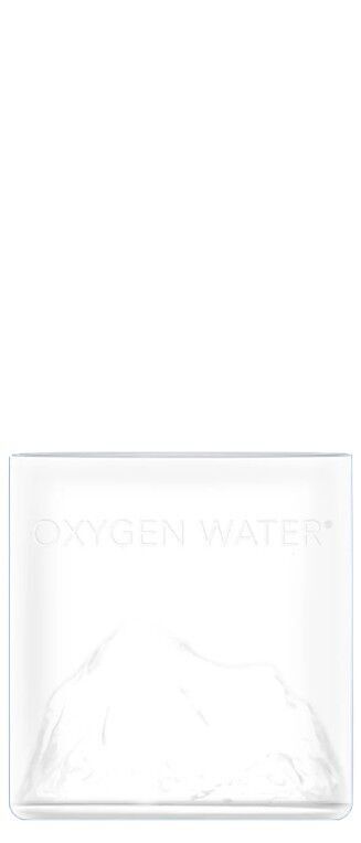 OXYGEN WATER® Bicchiere inciso 250 ml x 4 unità