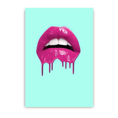 Melting Kiss Postcard