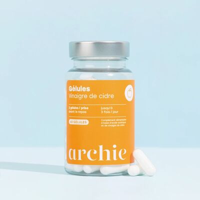 Gélules Vinaigre de Cidre 1 mois • Archie