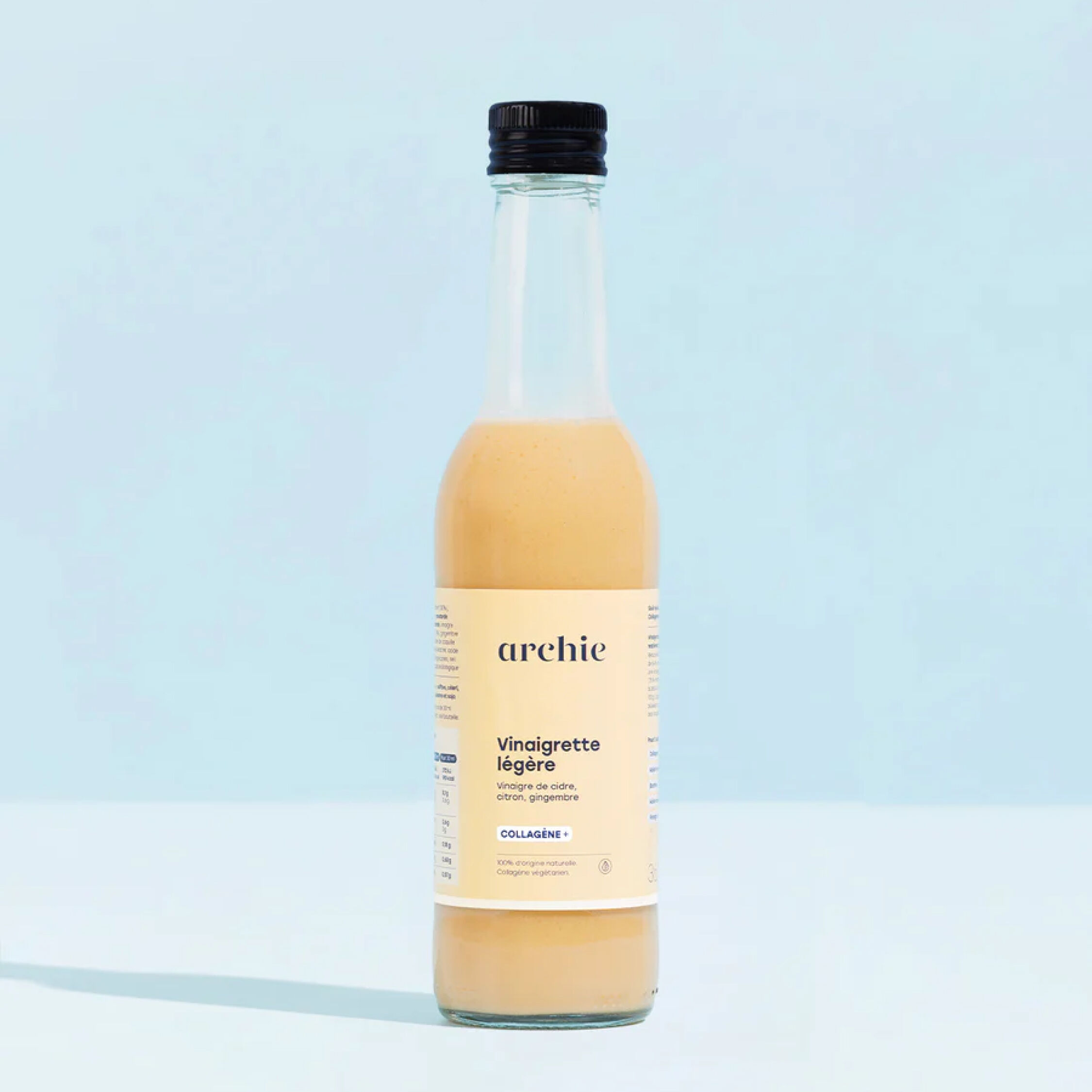 VEGETABLE COLLAGEN VINAIGRETTE · balance and beauty inside & out · with organic apple cider vinegar, 200 ML (6 units)