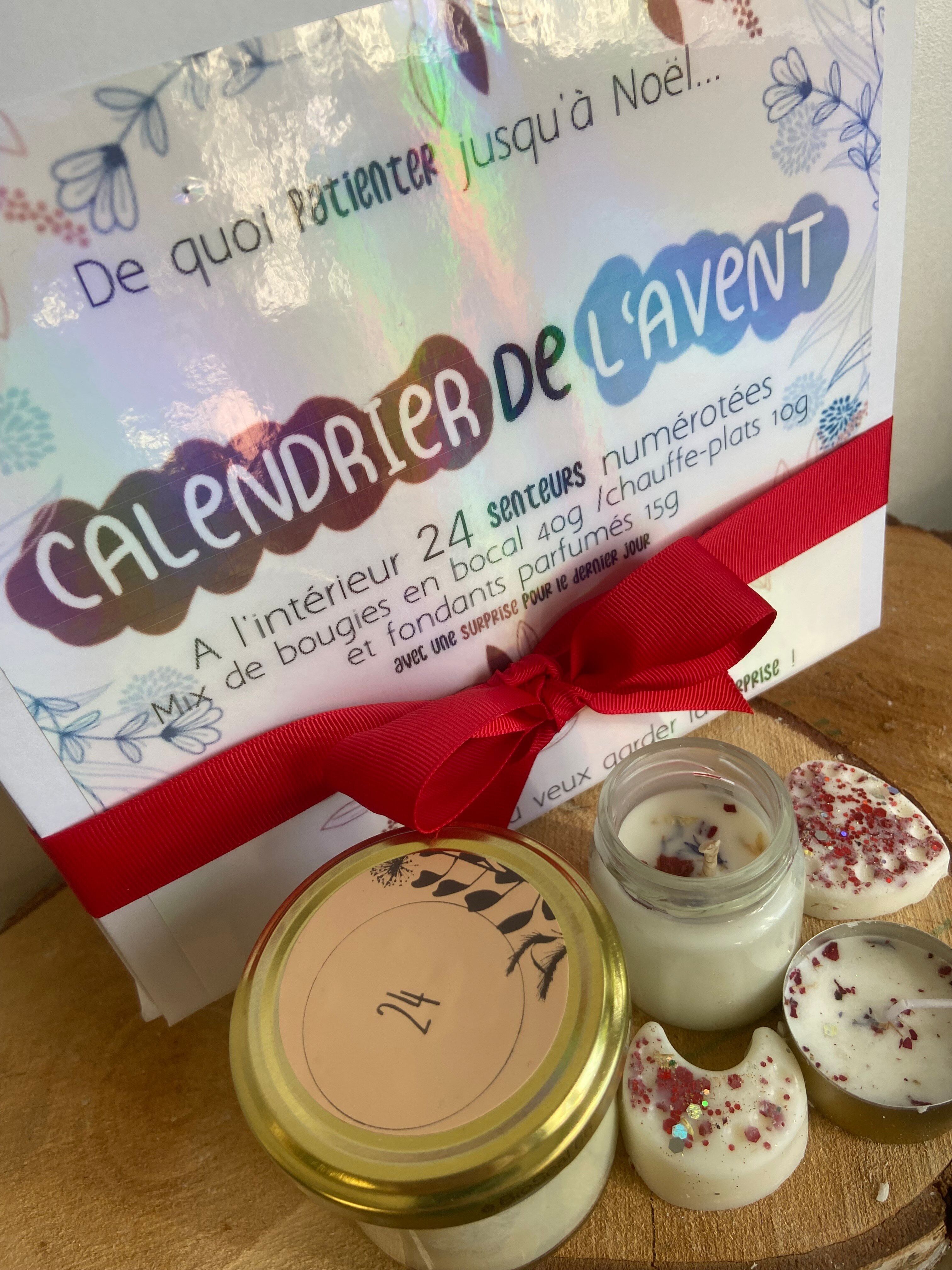 CALENDRIER DE L'AVENT Mix bougies/fondants