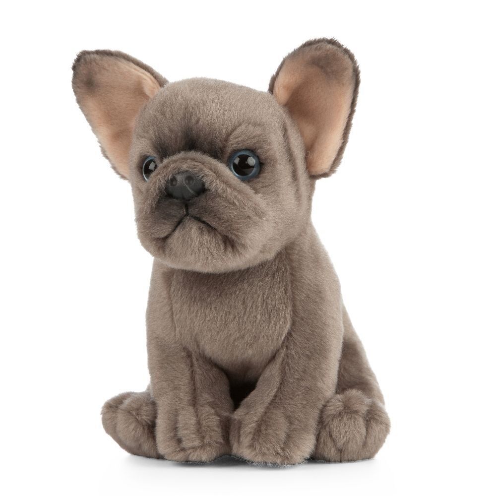 Bulldog francese di peluche 19 cm | Living Nature