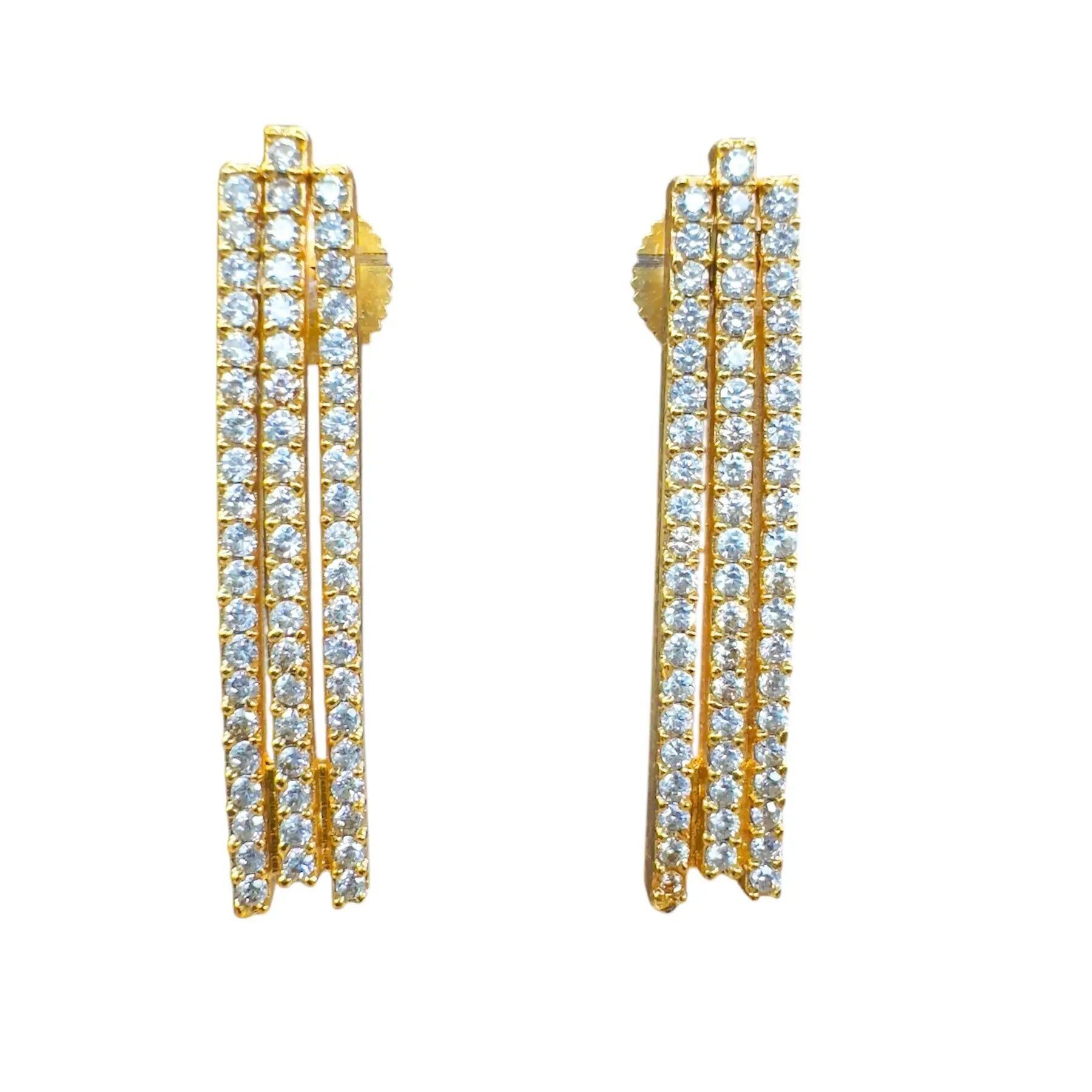 Orecchini Linear Shine