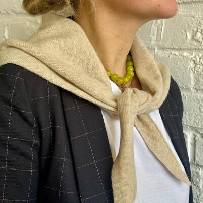 Sophie Scarf Scarf Beige Chiné