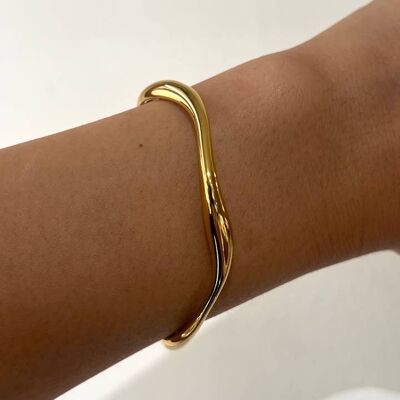 Bracciale rigido in acciaio inossidabile Primus