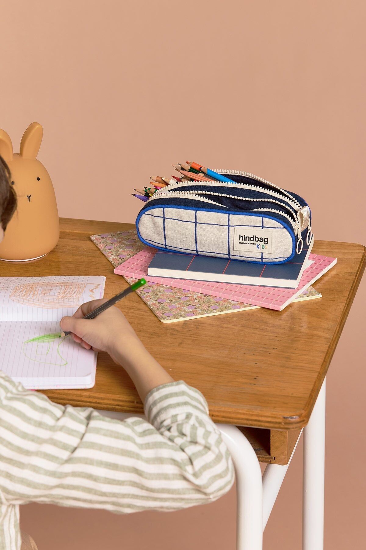 Trousse Malo Tricolore Carreaux