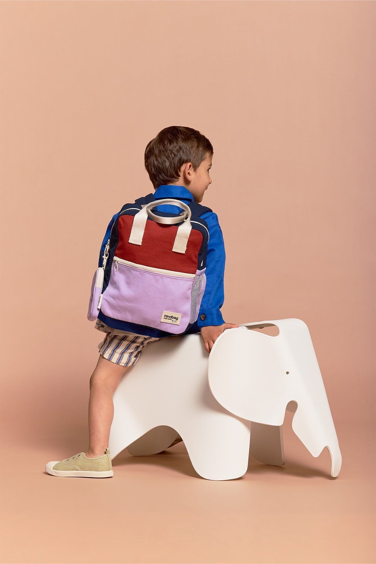 Sac à dos Arthur Tricolore Terracotta