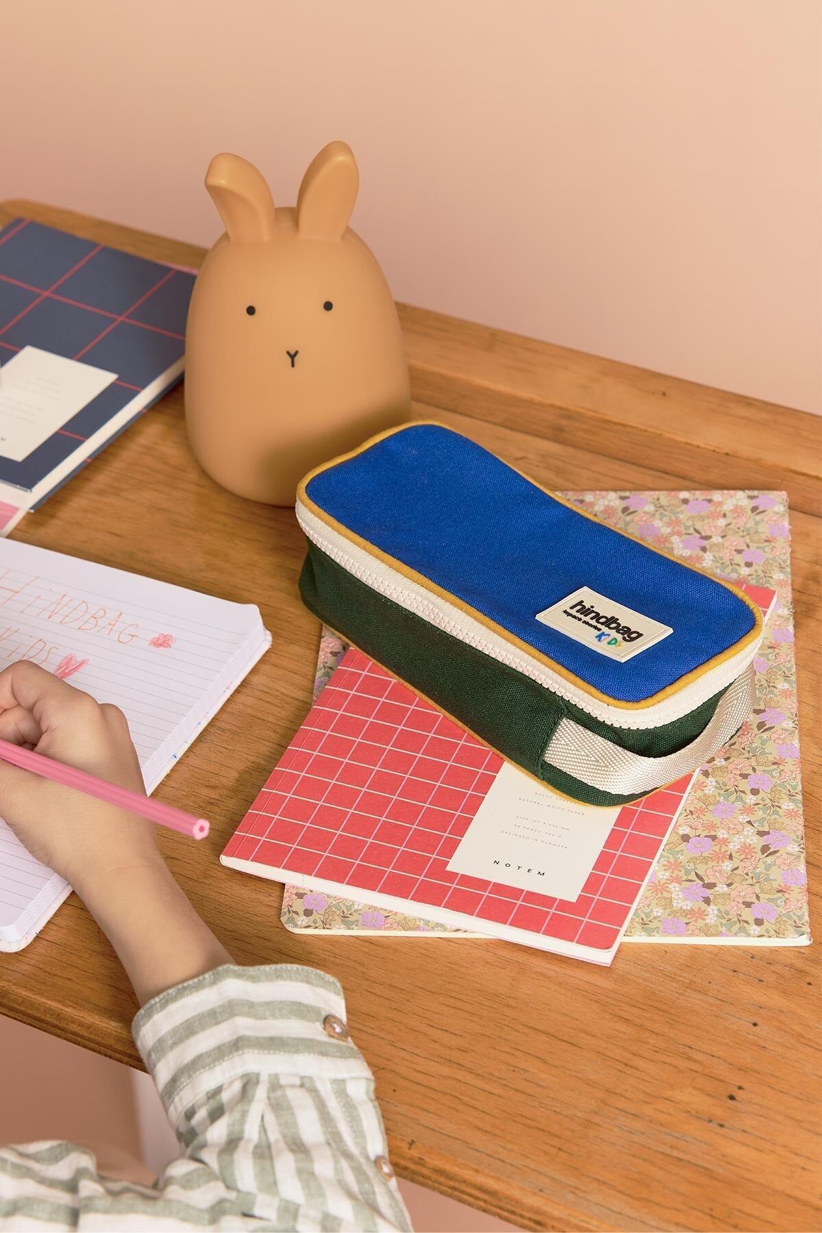 Max Tricolore Federmäppchen in Elektroblau