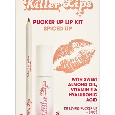 Kit de labios Killer Lips Pucker Up - Spiced Up
