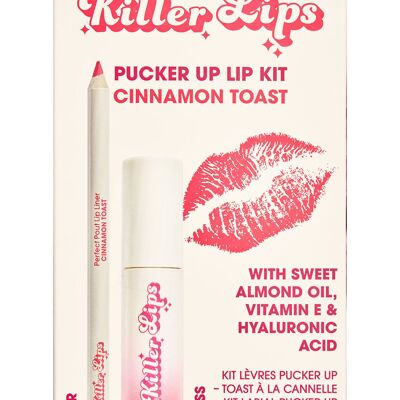 Kit lèvres Killer Lips Pucker Up - Toast à la cannelle
