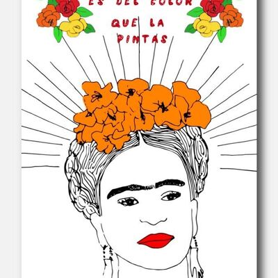 Postcard Frida
