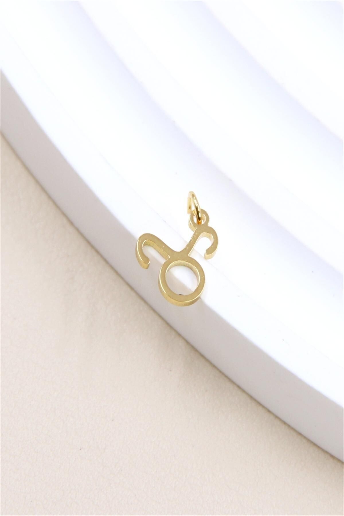 Colgante de acero inoxidable con el signo astrológico Tauro