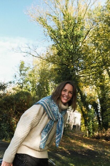 Bufanda azul adulto CAGLIARI