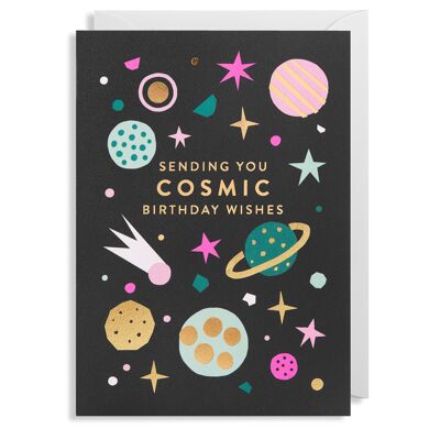 Cosmic Birthday Wishes