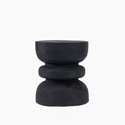 El taburete Cincin - Negro