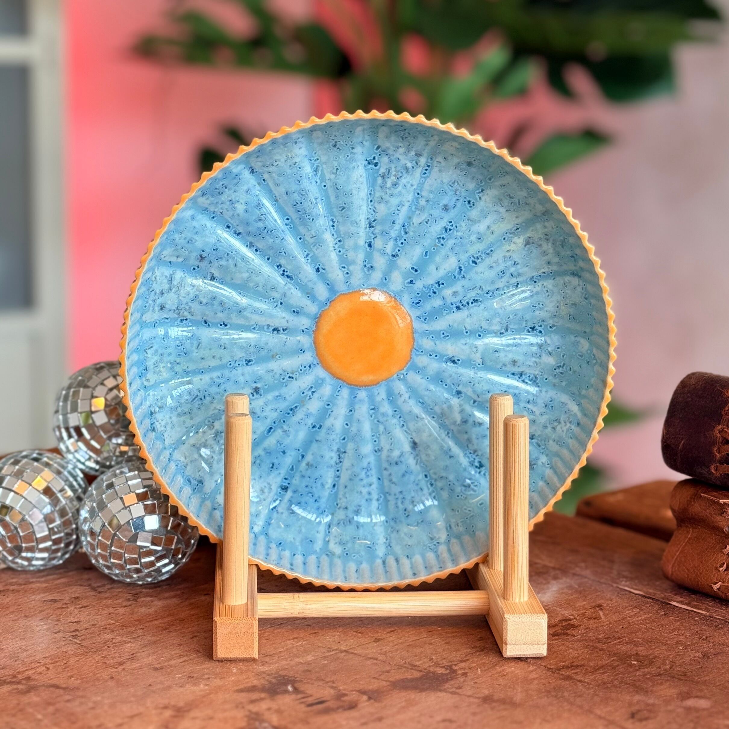 Bloom-Teller – Bernsteinfarbener Himmel