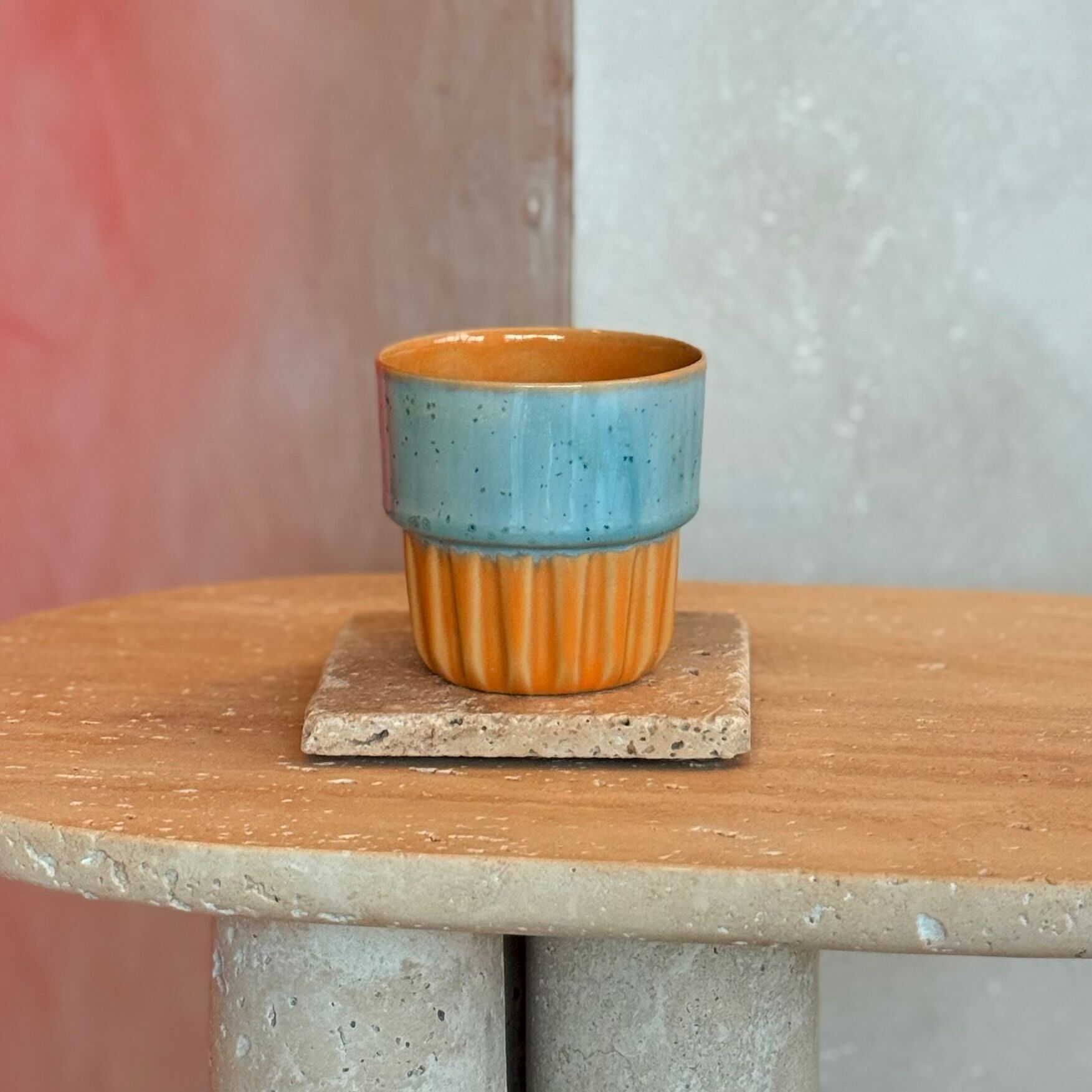 Cupcake-Becher - Bernsteinfarbener Himmel