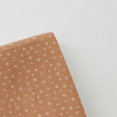 Copri fasciatoio TISU, Caramel Daisy