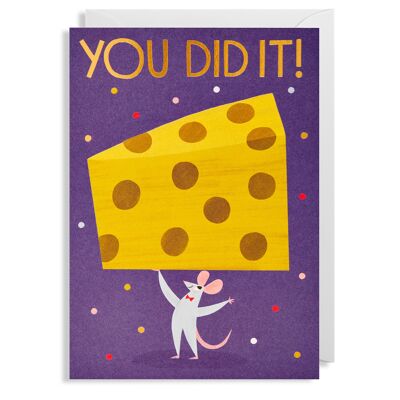 You Did It!