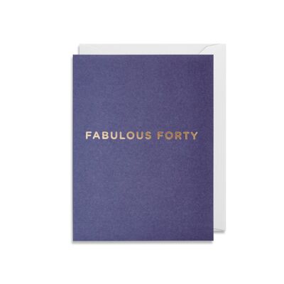 Fabulous Forty