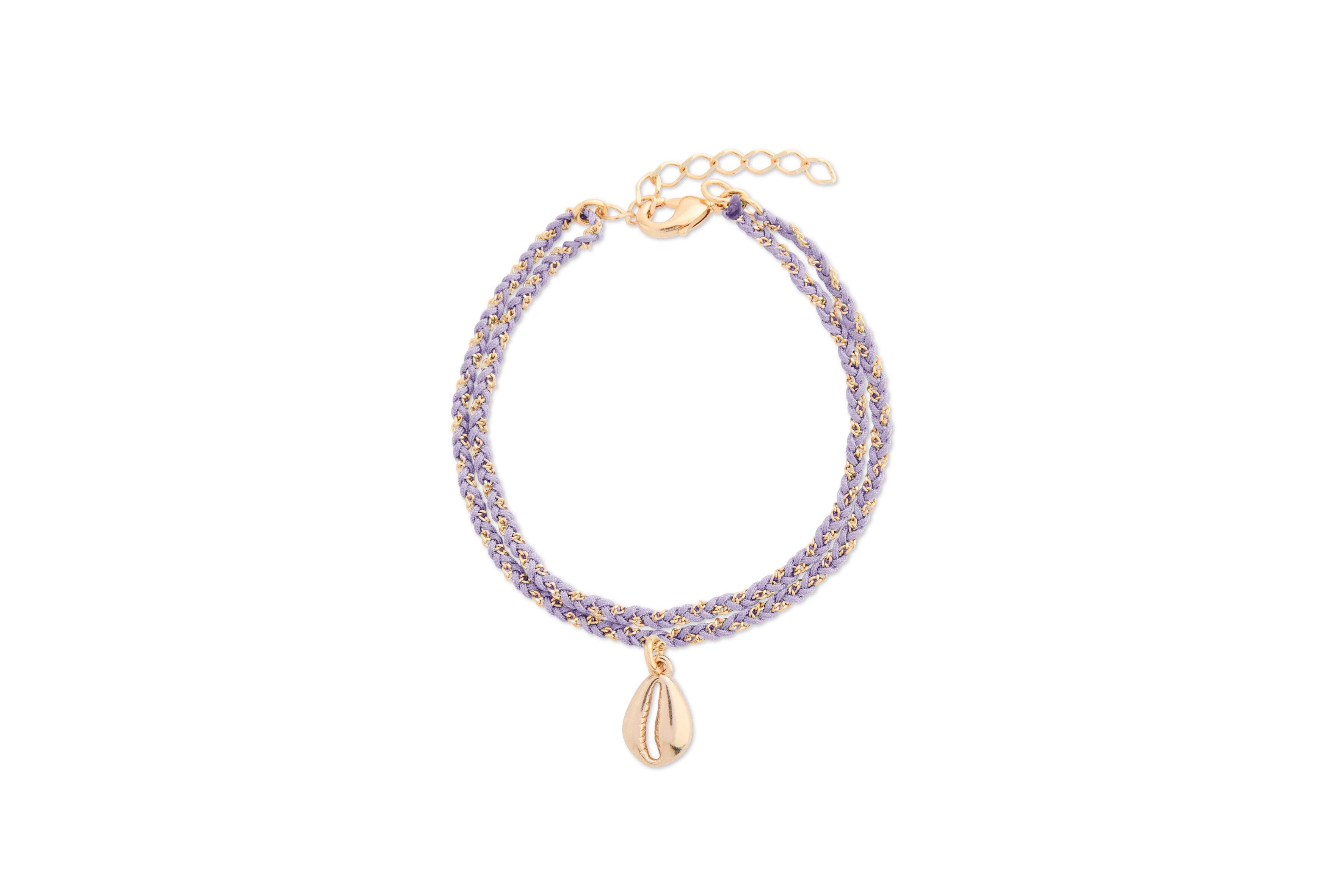 Bracciale con ciondoli a conchiglia di Pampelonne