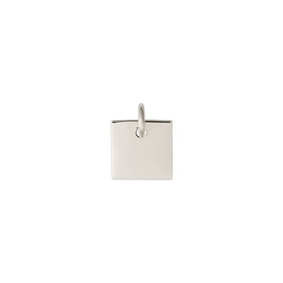 Charm mini placa cuadrada