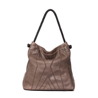 sac en cuir, sac en cuir fait main, sac à main, sac en cuir pour femme, sac en cuir élégant, sac fabriqué en Italie Darlene