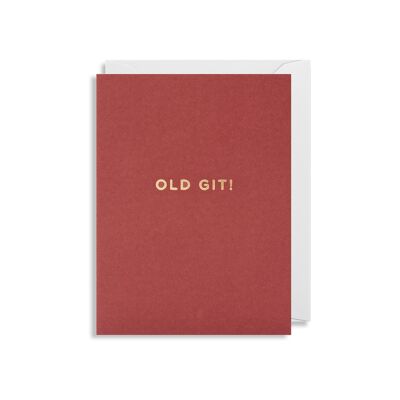 Old Git!