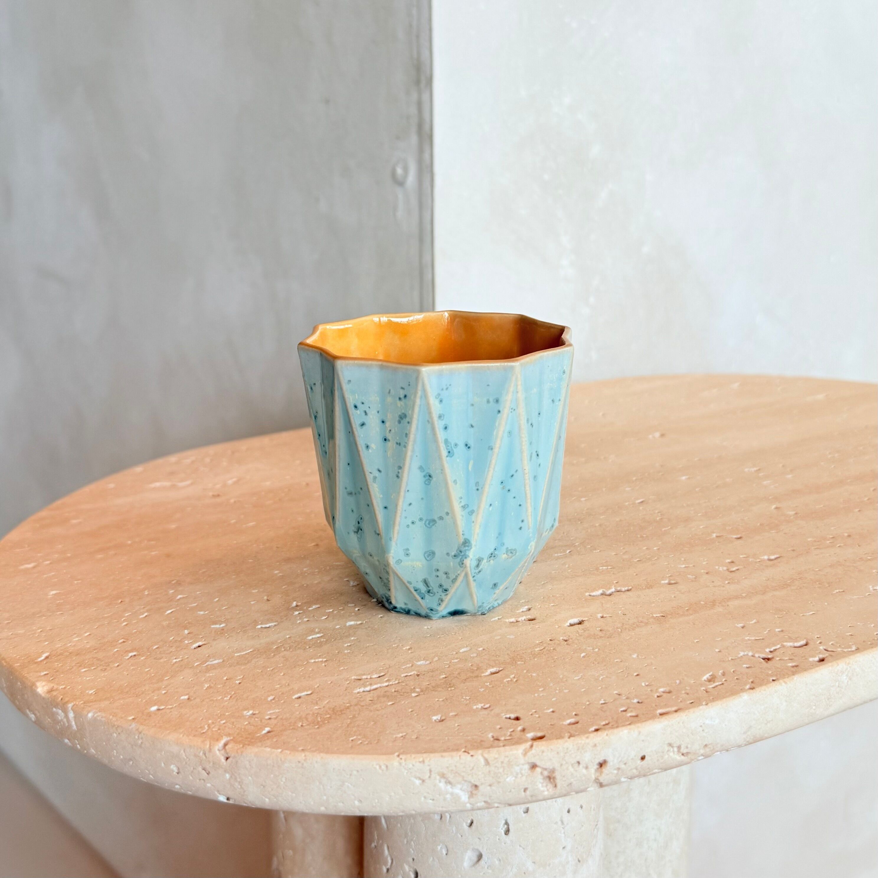 Kleiner Polybecher - Bernsteinfarbener Himmel