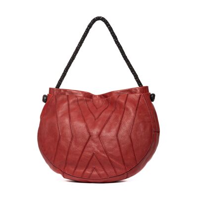 bolso de piel, bolso de piel hecho a mano, bolso de mano, bolso de piel de mujer, bolso de piel elegante, bolso hecho en Italia Amy