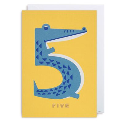 Number Five Crocodile