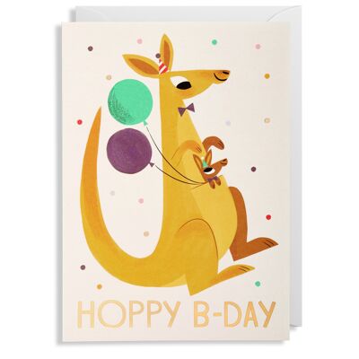 Hoppy Bday Kangaroo