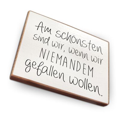 Beechwood fridge magnet - We are the most beautiful