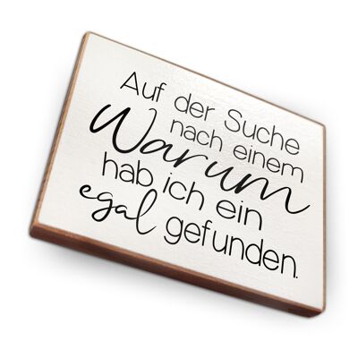 Beechwood fridge magnet - Looking for a why