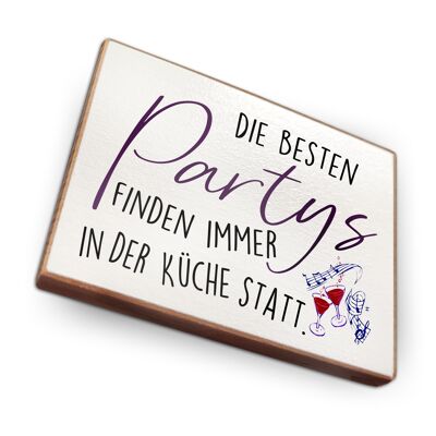 Beechwood fridge magnet - The best parties