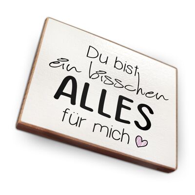 Beechwood fridge magnet - You are a little bit of everything