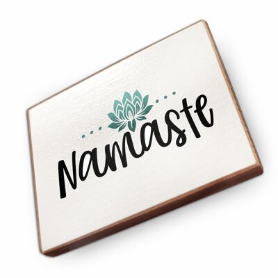 Beechwood fridge magnet - Namaste
