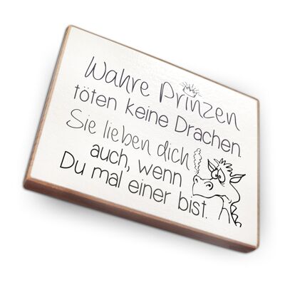 Beechwood fridge magnet - True Princes