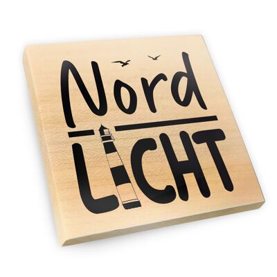 Maple wood magnet | Northern Lights