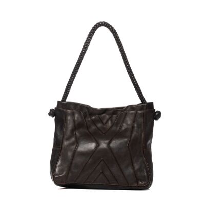 Bolso de piel Marlene, bolso de piel hecho a mano, bolso de mano, bolso de piel de mujer, bolso de piel elegante, bolso hecho en Italia