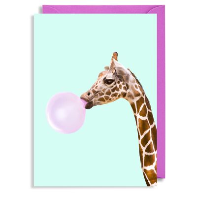 Bubblegum Giraffe